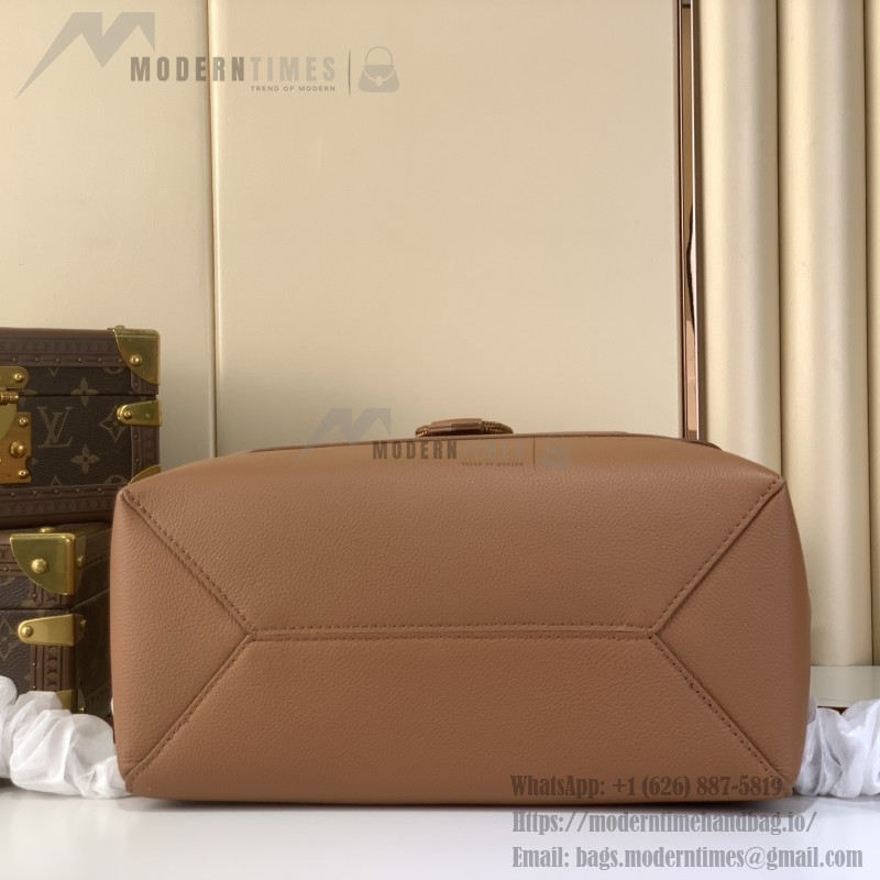 Louis Vuitton Fastline Backpack M26023 in waxed cowhide leather with embossed LV letters and padded laptop compartment