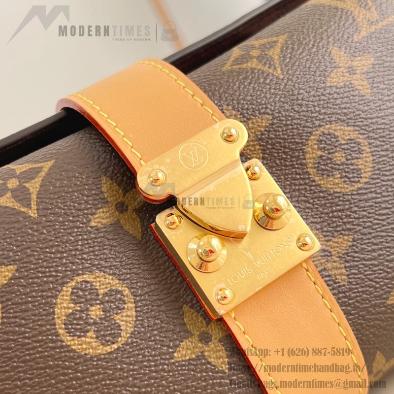 Louis Vuitton Pochette Voyage Souple M26015 in Monogram Canvas with Boro Patchwork
