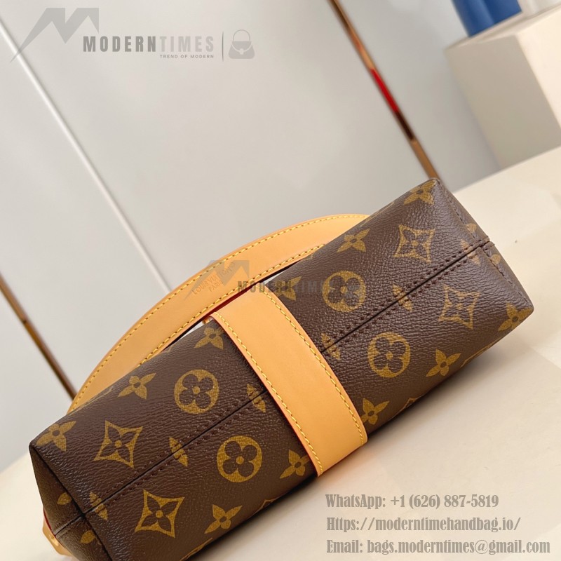 Louis Vuitton Pochette Voyage Souple M26015 in Monogram Canvas with Boro Patchwork