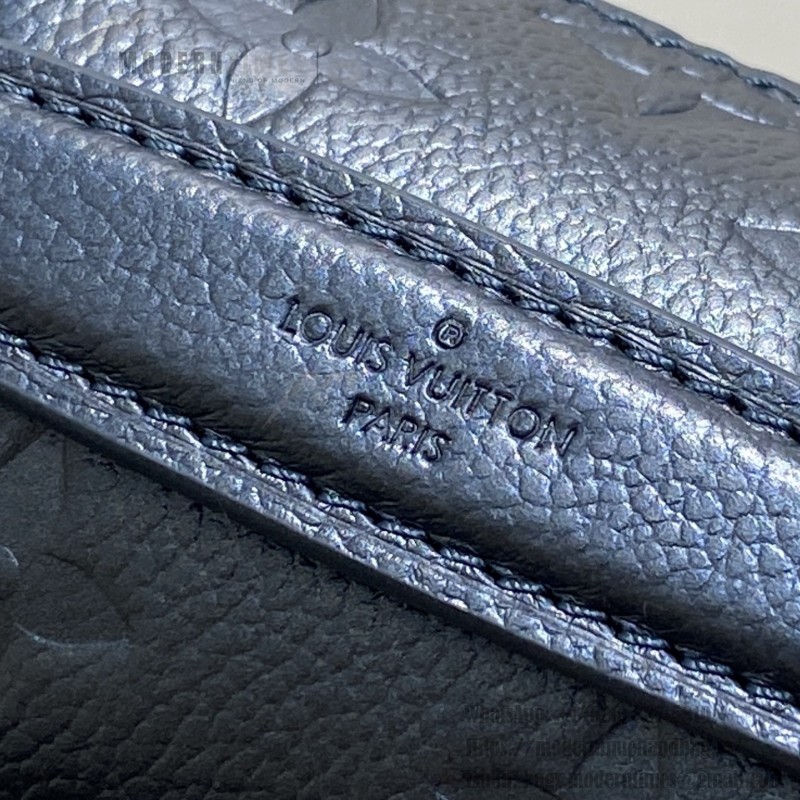 Louis Vuitton Pochette Métis East West M26456 in Monogram Empreinte with S-lock, Gradient Silk Print, and Chain Shoulder Strap