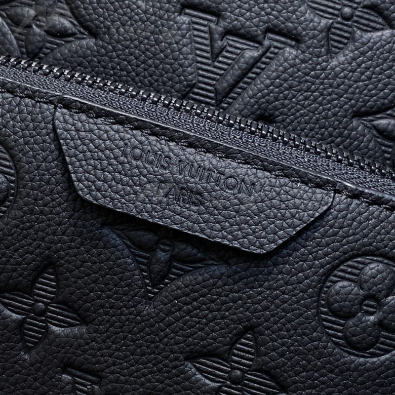 Louis Vuitton Duo Slingbag Black Monogram Shadow Leather
