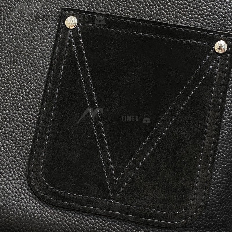 Louis Vuitton Verso Hobo Bag Black LV Touch Leather