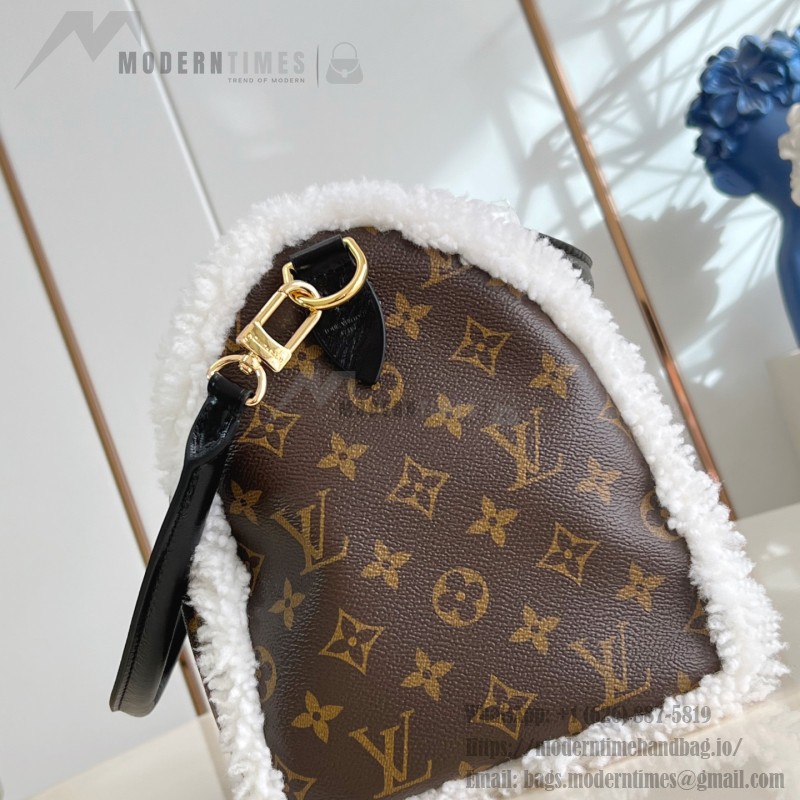 Louis Vuitton M26326 Speedy Soft 30 Teddy Handbag Front View