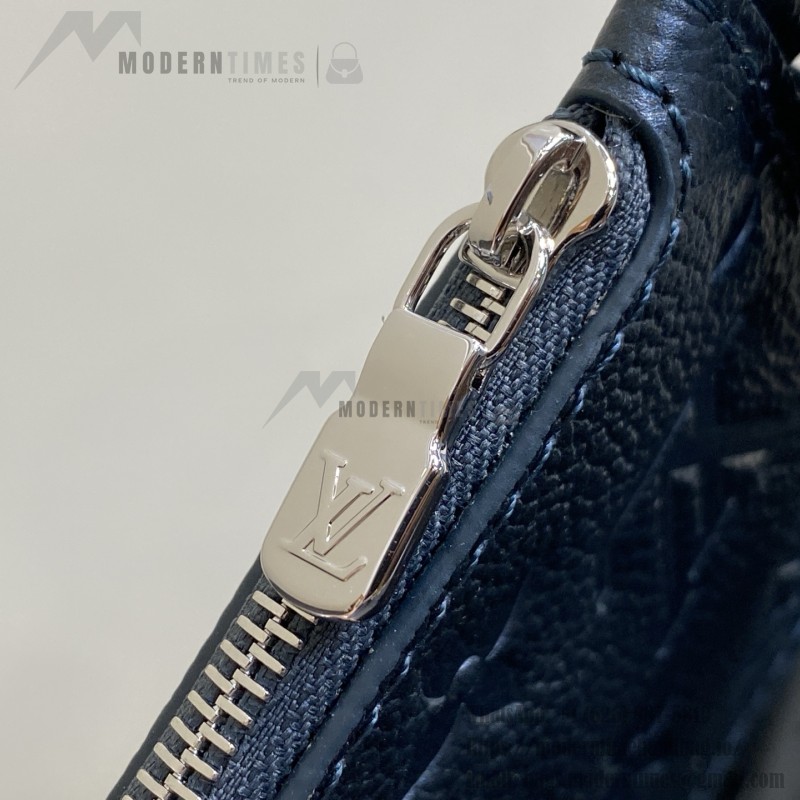 Louis Vuitton M26430 Pearl Blue All in BB Bucket Bag Front View