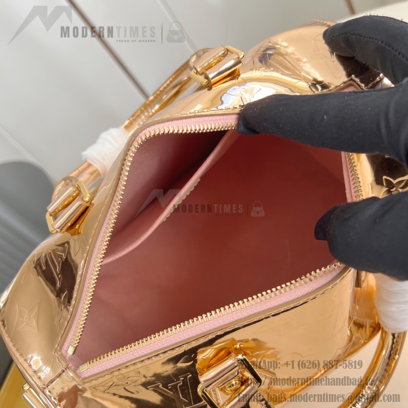 Louis Vuitton Speedy Bandoulière 25 LV Ski Monogram Miroir
