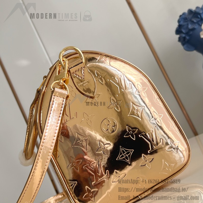 Louis Vuitton Speedy Bandoulière 25 LV Ski Monogram Miroir