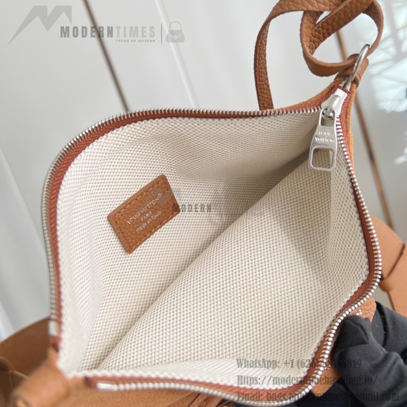 Louis Vuitton Verso Hobo Handbag LV Touch Leather