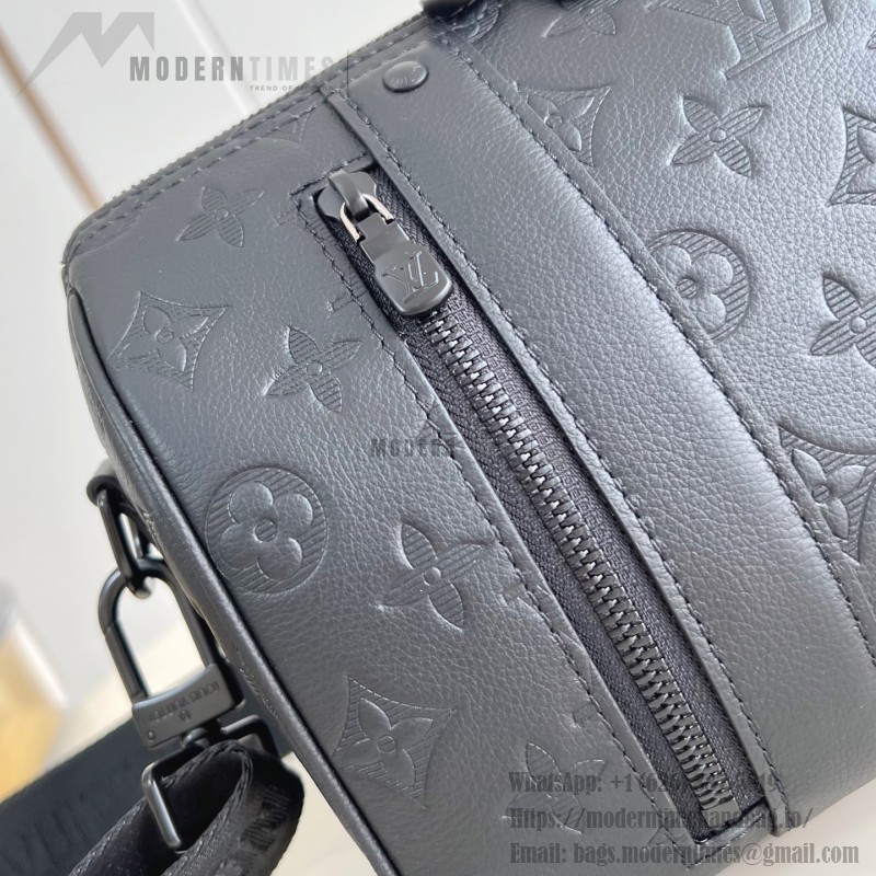 Louis Vuitton City Keepall Monogram Shadow Leather Bag