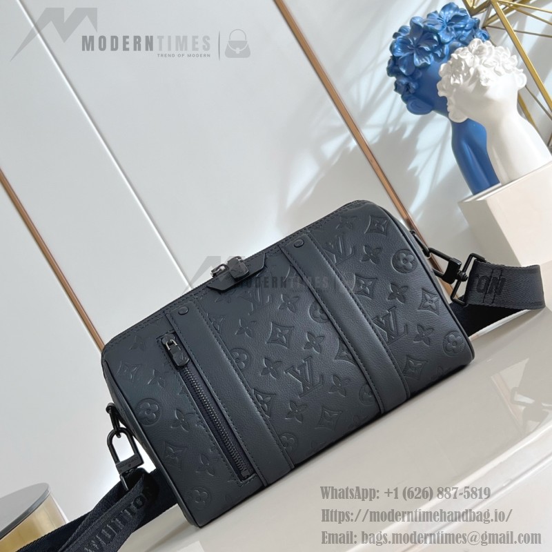 Louis Vuitton City Keepall Monogram Shadow Leather Bag