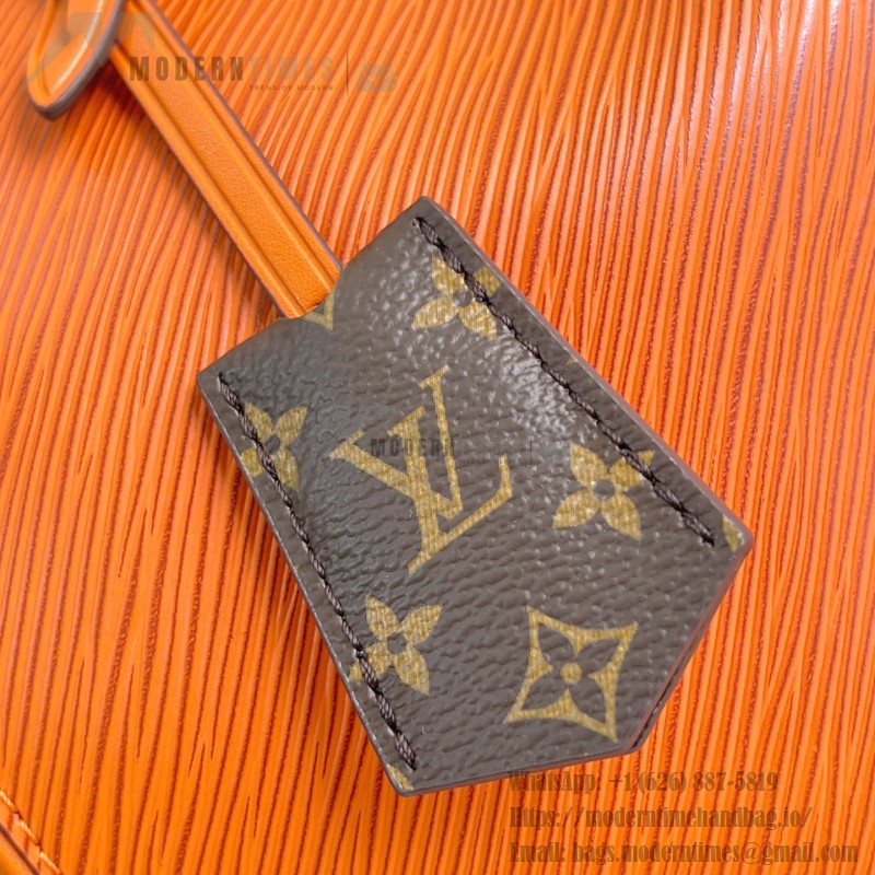Louis Vuitton Speedy Soft 30 Epi Leather with Monogram Canvas Lining