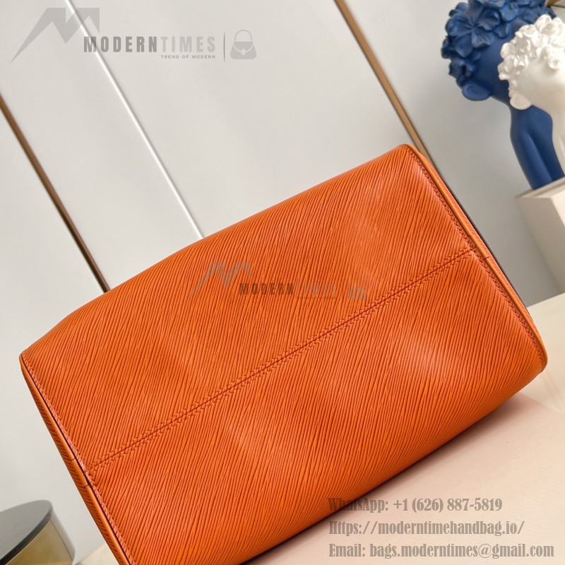 Louis Vuitton Speedy Soft 30 Epi Leather with Monogram Canvas Lining