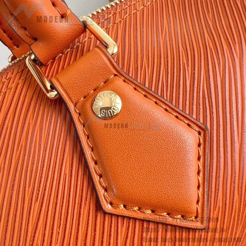 Louis Vuitton Speedy Soft 30 Epi Leather with Monogram Canvas Lining