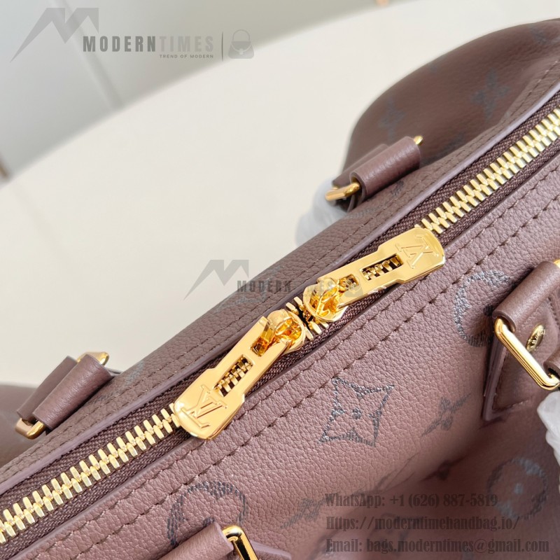 Louis Vuitton Speedy Bandoulière 25 Handbag – Monogram Floral Chain Strap