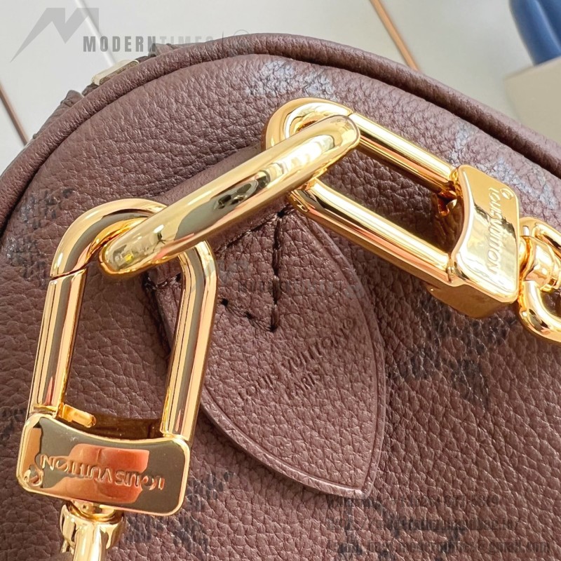 Louis Vuitton Speedy Bandoulière 25 Handbag – Monogram Floral Chain Strap
