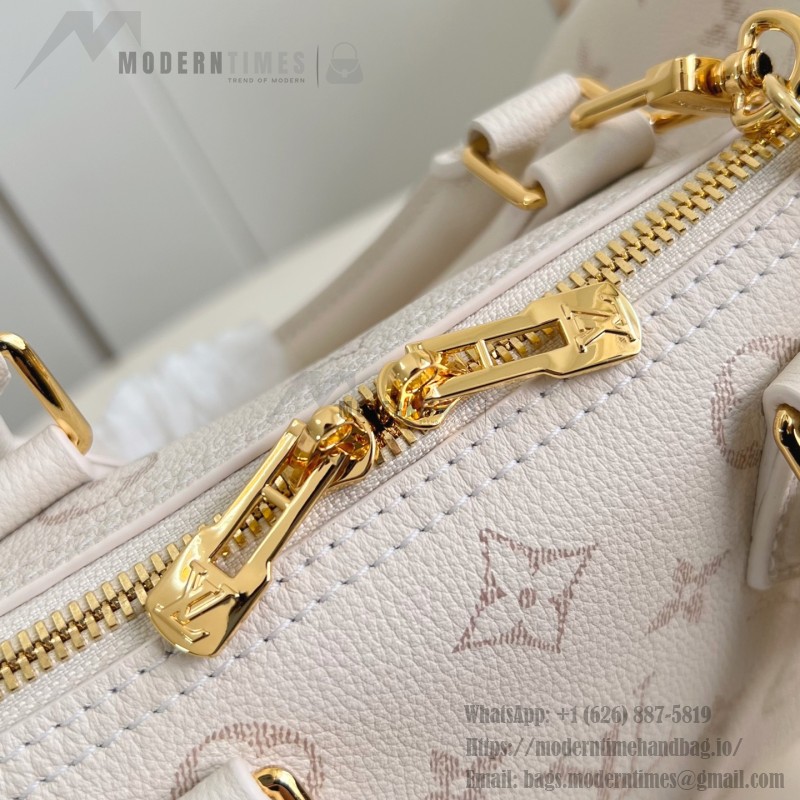 Louis Vuitton Speedy Bandoulière 25 Handbag – Monogram Floral Chain Strap