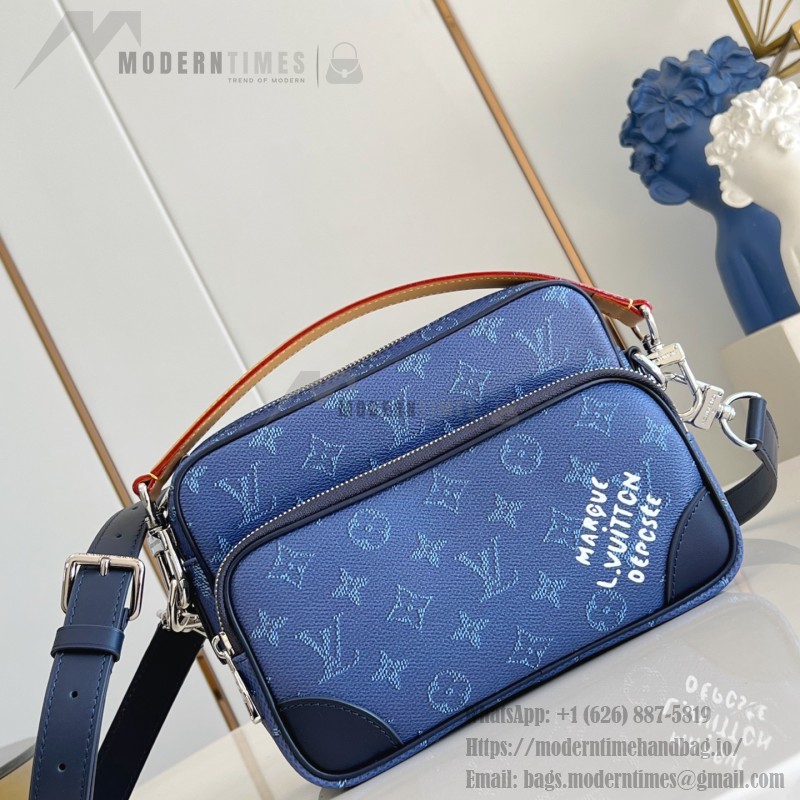 Louis Vuitton Nil Crossbody Bag - Monogram Heritage Canvas with Detachable Handle and Strap