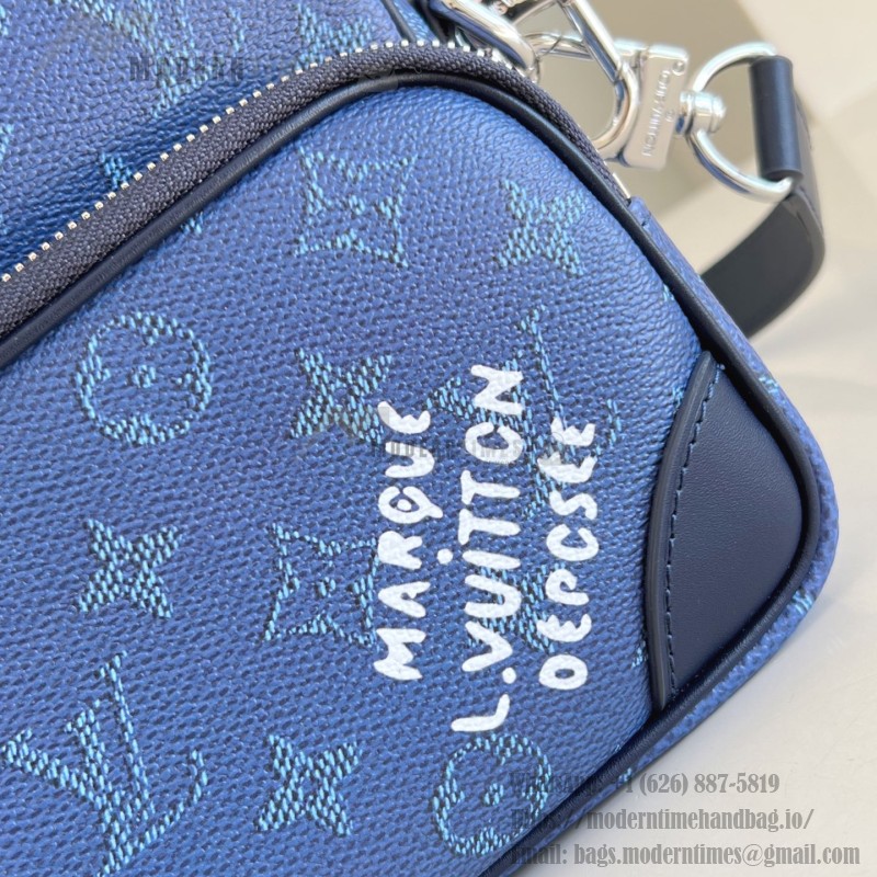 Louis Vuitton Nil Crossbody Bag - Monogram Heritage Canvas with Detachable Handle and Strap