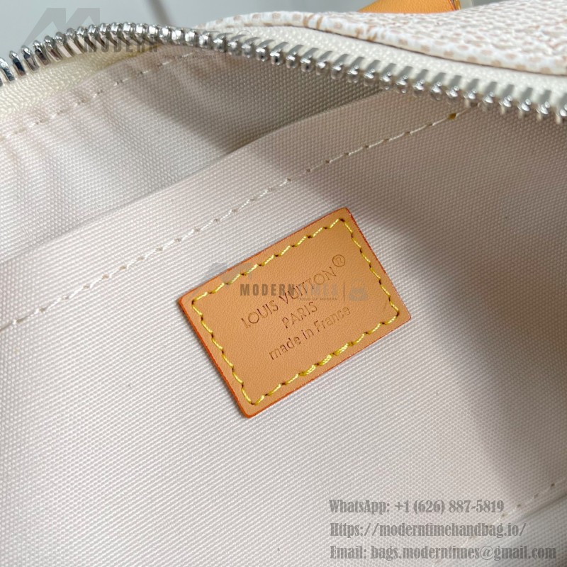 Louis Vuitton Keepall Bandoulière 25 Monogram Heritage Bag with Colorful Lining