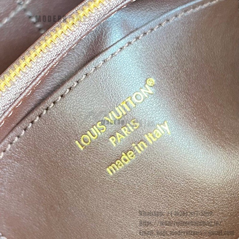 Louis Vuitton Cozygram Capucines MM Soupe Ski Edition Suede Handbag