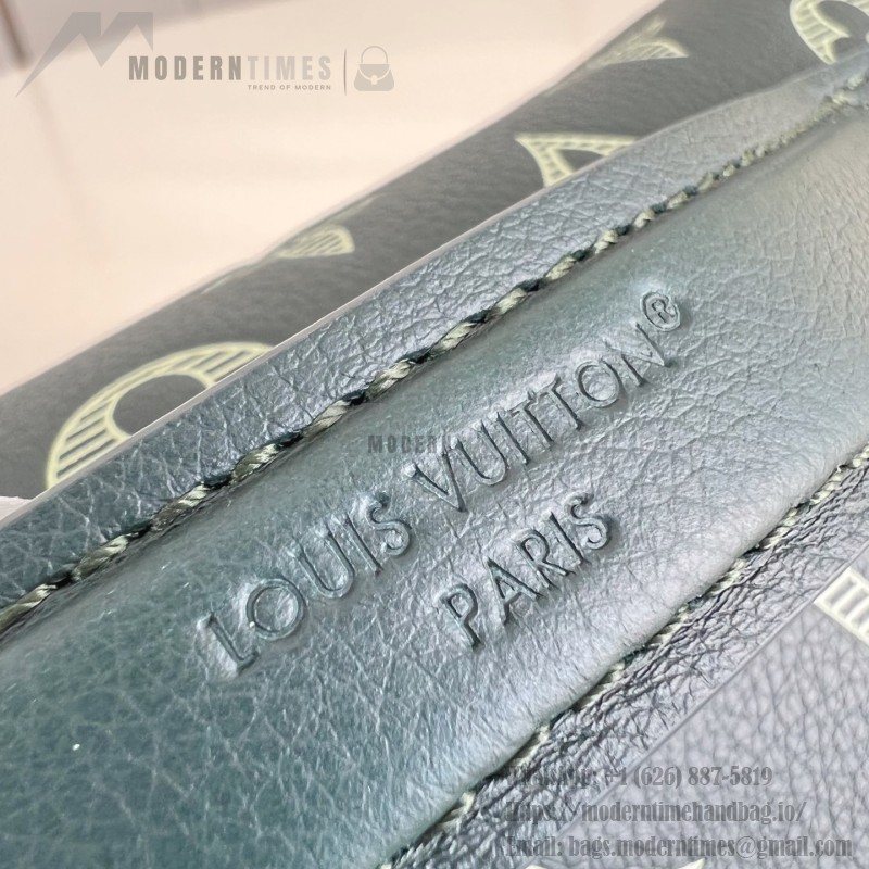 Louis Vuitton Rush Monogram Shadow Leather Waist Bag with Adjustable Strap