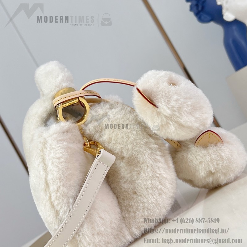 Louis Vuitton Capusnow Bag with Removable Pom-Pom Charms