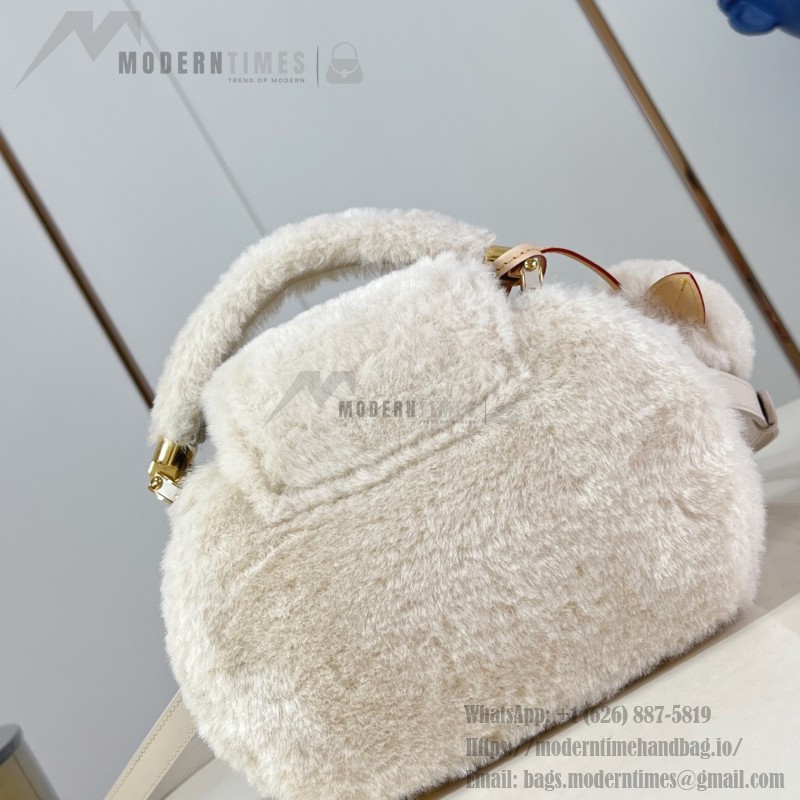 Louis Vuitton Capusnow Bag with Removable Pom-Pom Charms