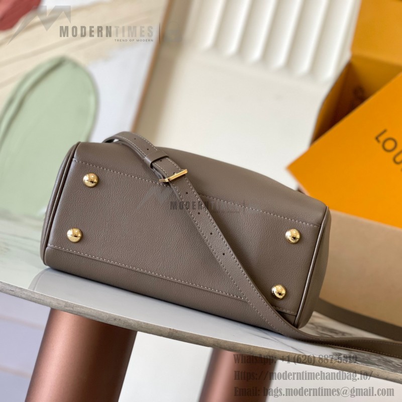 Louis Vuitton Vendôme Bag with Monogram Lock and Satin Finish Calf Leather