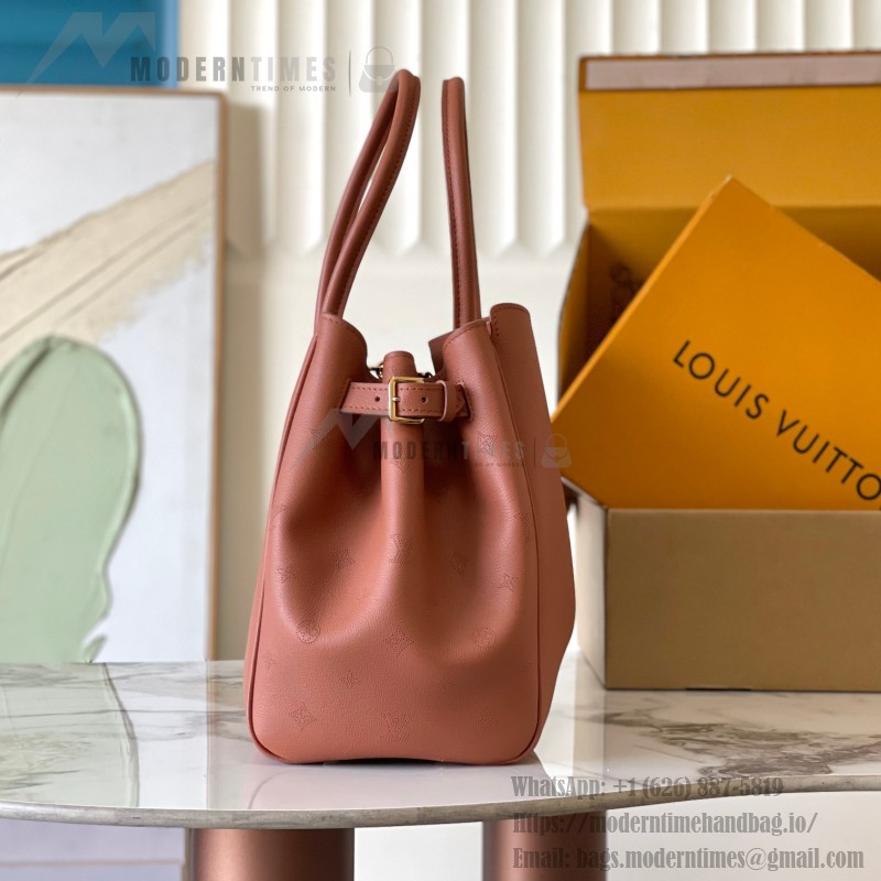 Louis Vuitton Vendôme Bag with Monogram Lock and Satin Finish Calf Leather