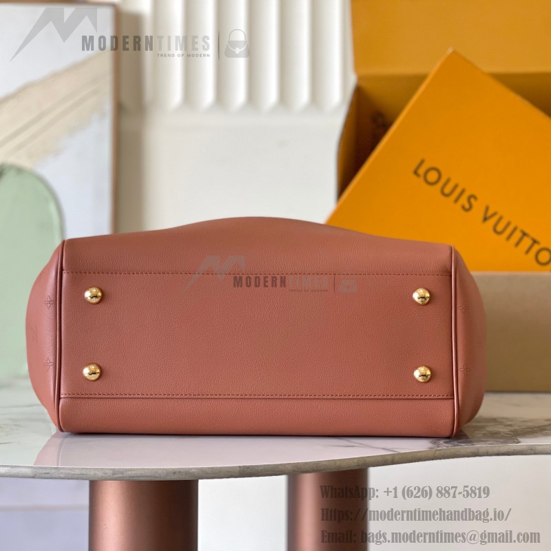 Louis Vuitton Vendôme Bag with Monogram Lock and Satin Finish Calf Leather