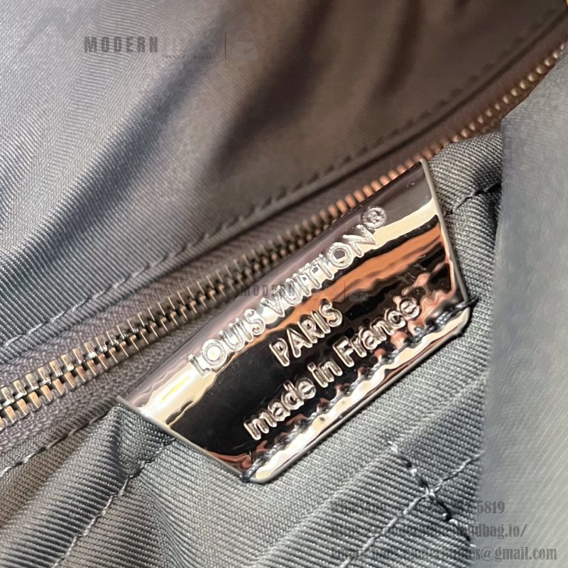 Louis Vuitton Christopher Medium Backpack with Monogram Miroir Coated Canvas