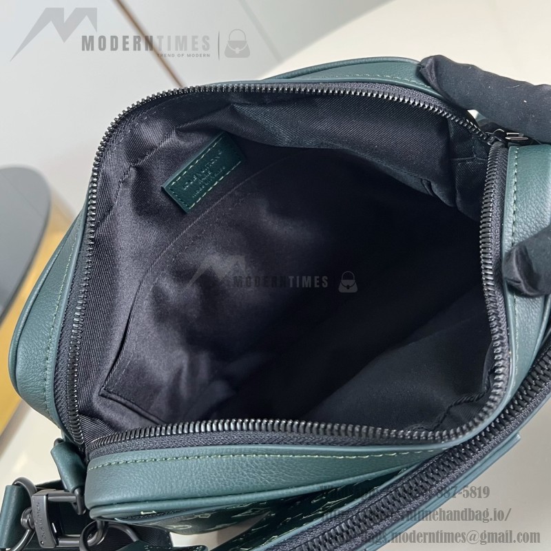 Louis Vuitton Trio Messenger Bag with Monogram Shadow Embossed Calf Leather