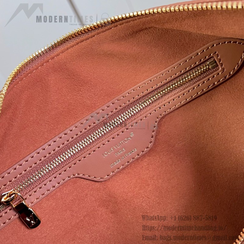 Louis Vuitton Speedy Soft 30 Handbag with Monogram Empreinte Leather and Suede Lining