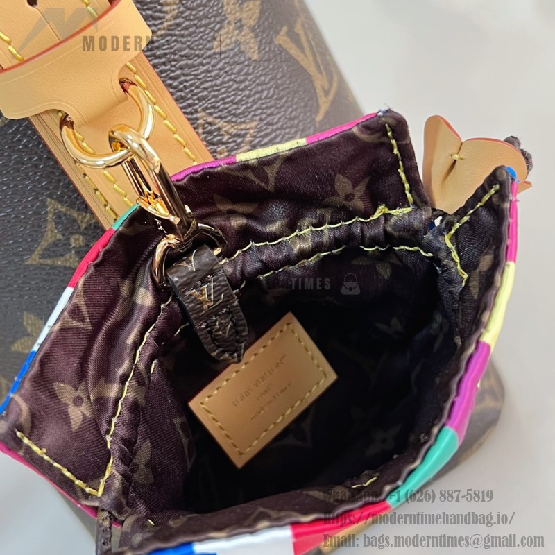 Louis Vuitton All In BB Monogram Handbag front view