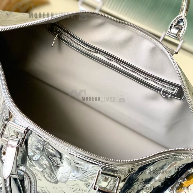 Louis Vuitton Keepall Bandoulière 45 M26463 Rose Gold / M26766 travel bag