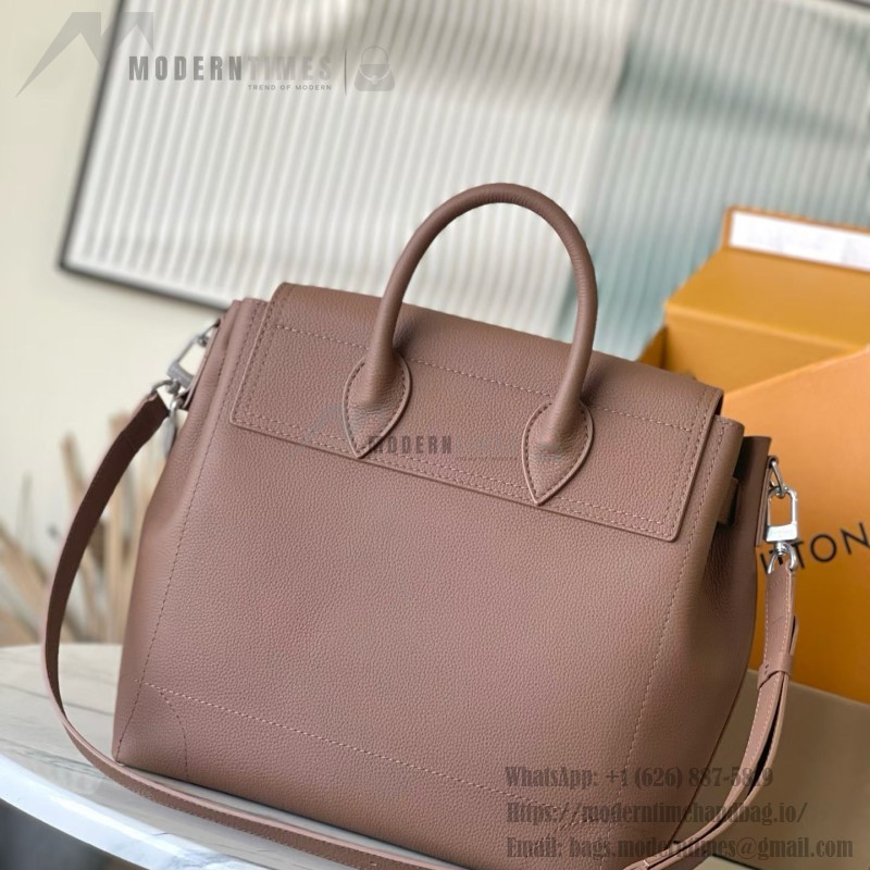 Louis Vuitton Steamer 30 M26758 LV Touch leather replica handbag
