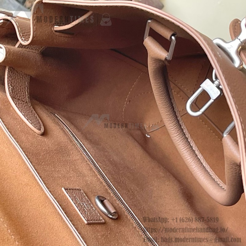 Louis Vuitton Steamer 30 M26758 LV Touch leather replica handbag