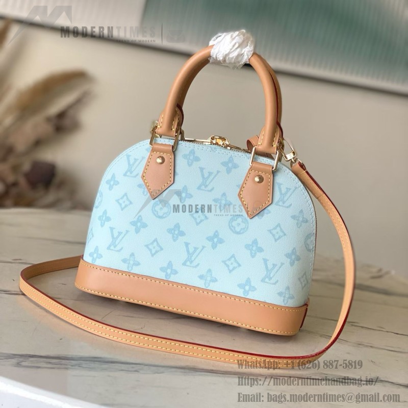 Louis Vuitton Alma BB M27526 LV 130th Anniversary colorful Monogram canvas replica handbag