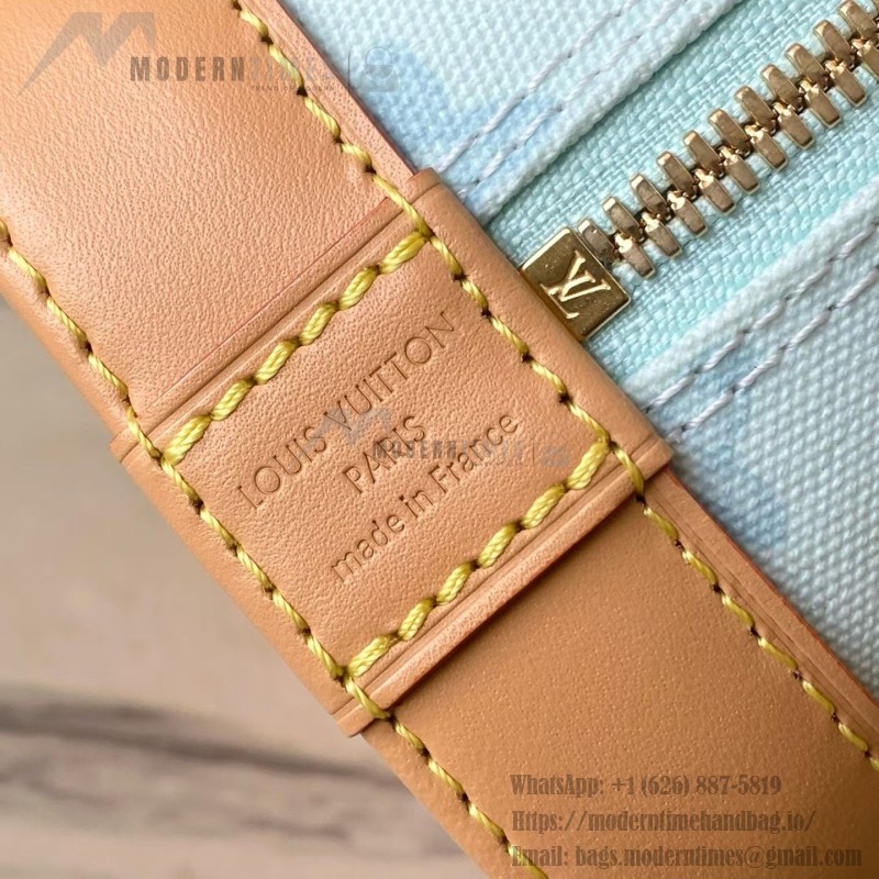 Louis Vuitton Alma BB M27526 LV 130th Anniversary colorful Monogram canvas replica handbag