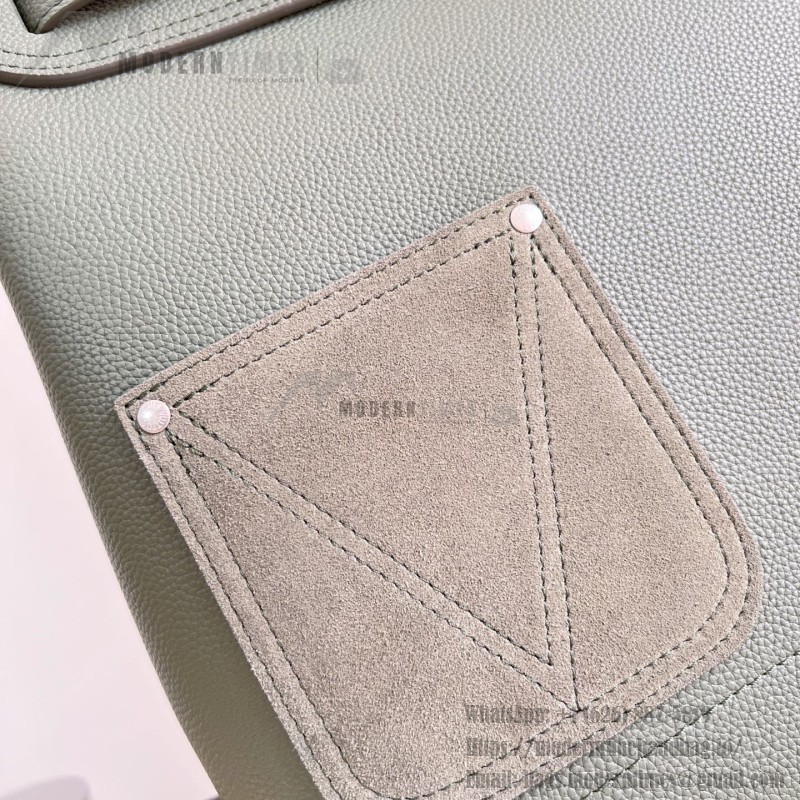 Louis Vuitton Steamer Backpack M26852 Green LV Touch Leather