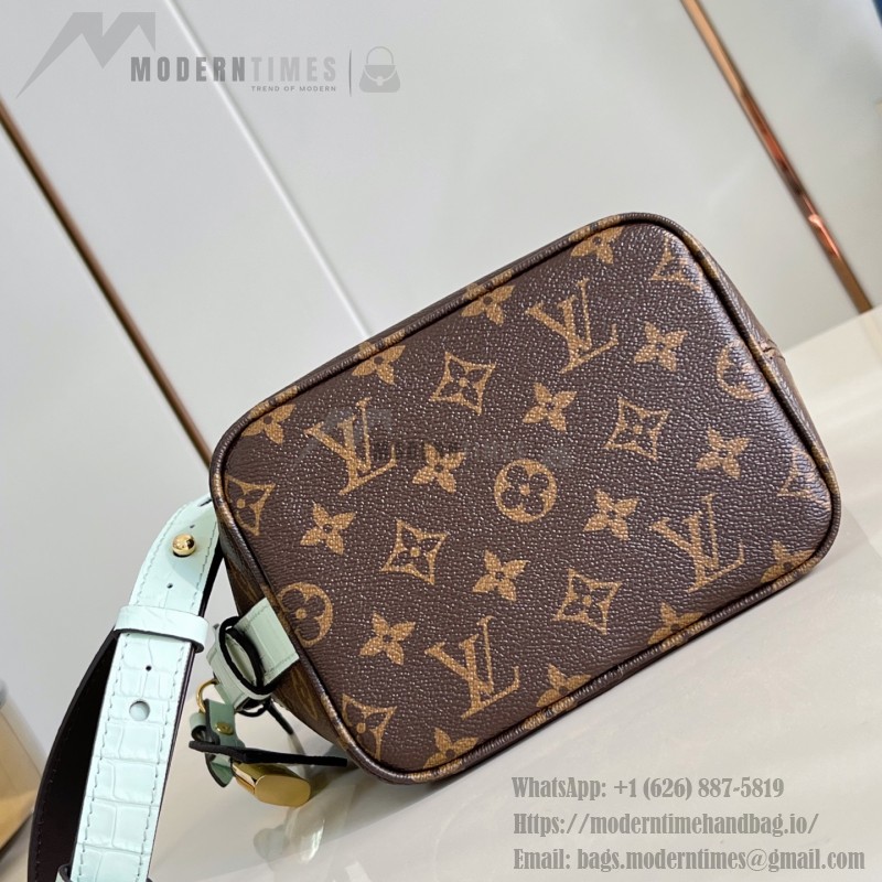 Louis Vuitton N30028 All In BB Monogram Canvas leather shoulder bag