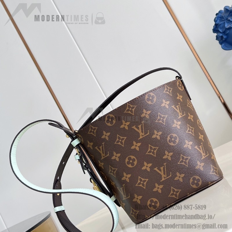Louis Vuitton N30028 All In BB Monogram Canvas leather shoulder bag