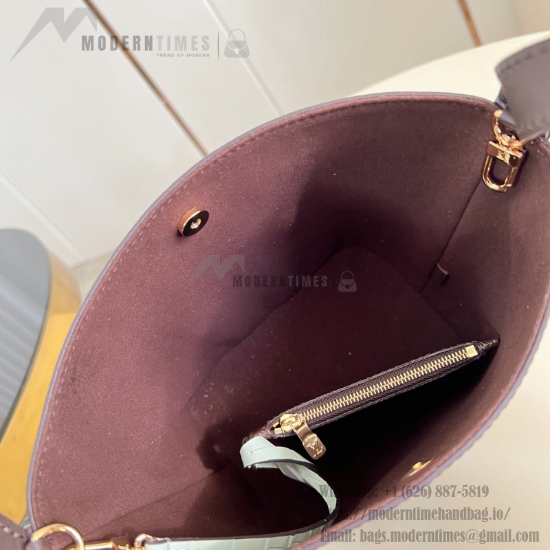 Louis Vuitton N30028 All In BB Monogram Canvas leather shoulder bag