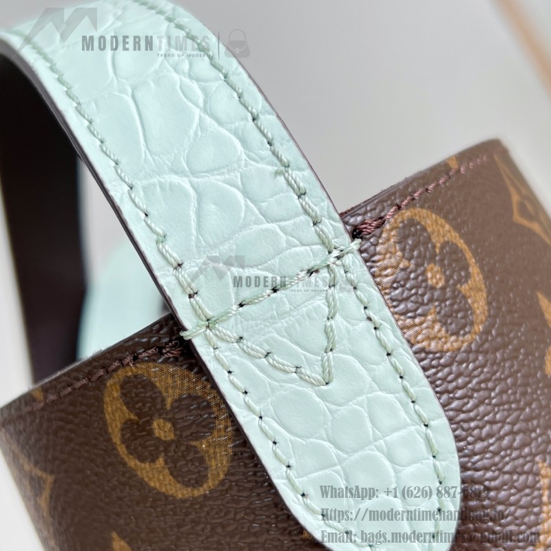 Louis Vuitton N30028 All In BB Monogram Canvas leather shoulder bag