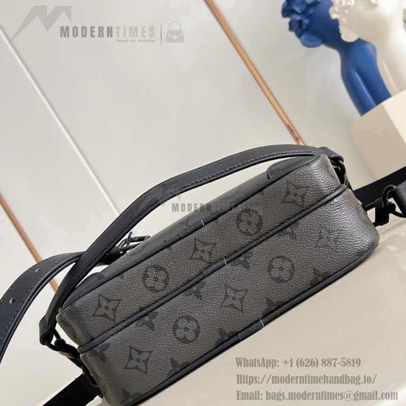 Louis Vuitton M26783 Nil Crossbody Bag Monogram Midnight coated canvas