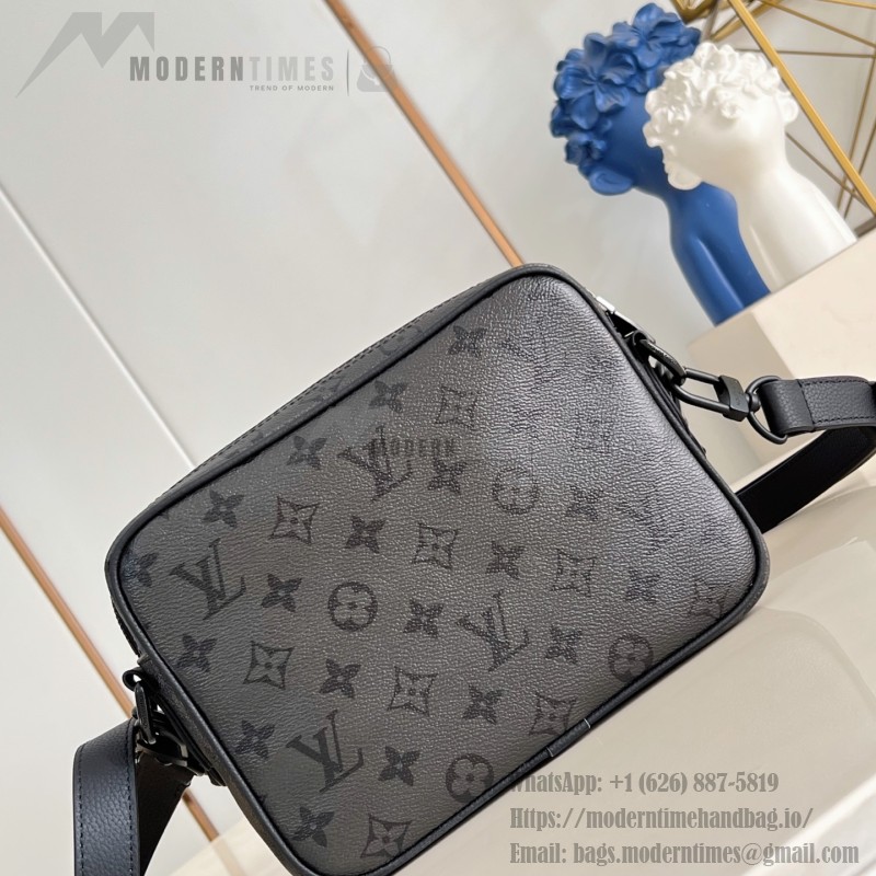 Louis Vuitton M26783 Nil Crossbody Bag Monogram Midnight coated canvas