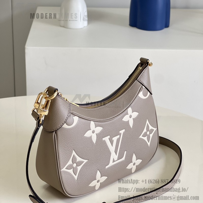 Louis Vuitton M46091 Bagatelle Bag Off-White Embossed Monogram Empreinte