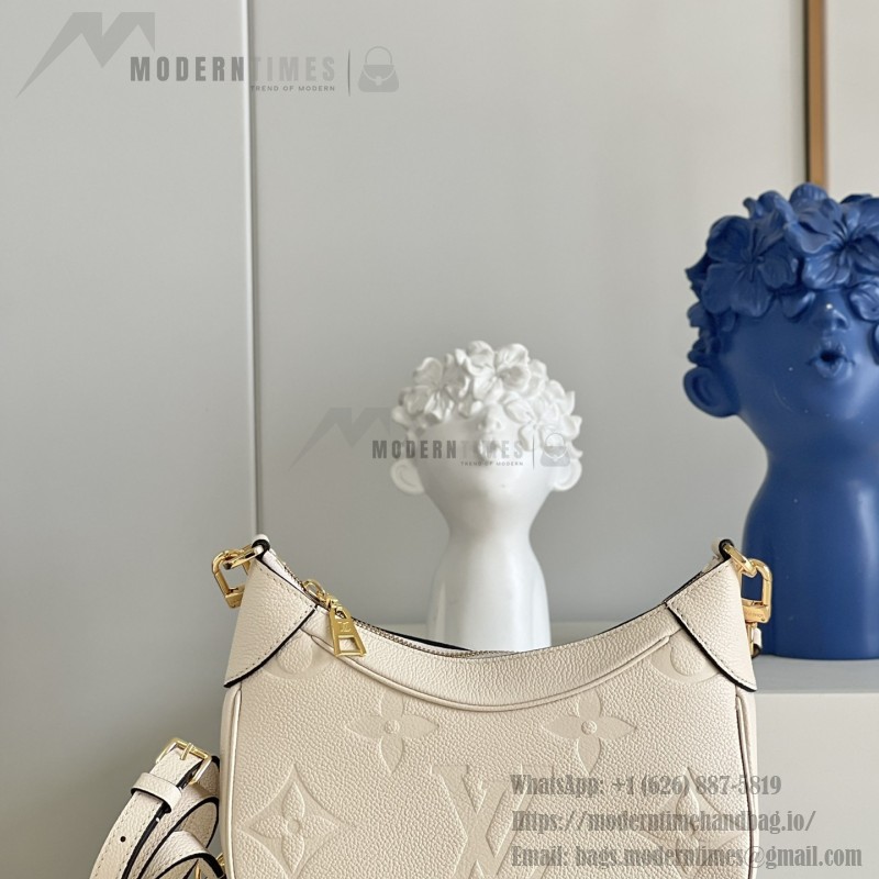 Louis Vuitton M46091 Bagatelle Bag Off-White Embossed Monogram Empreinte