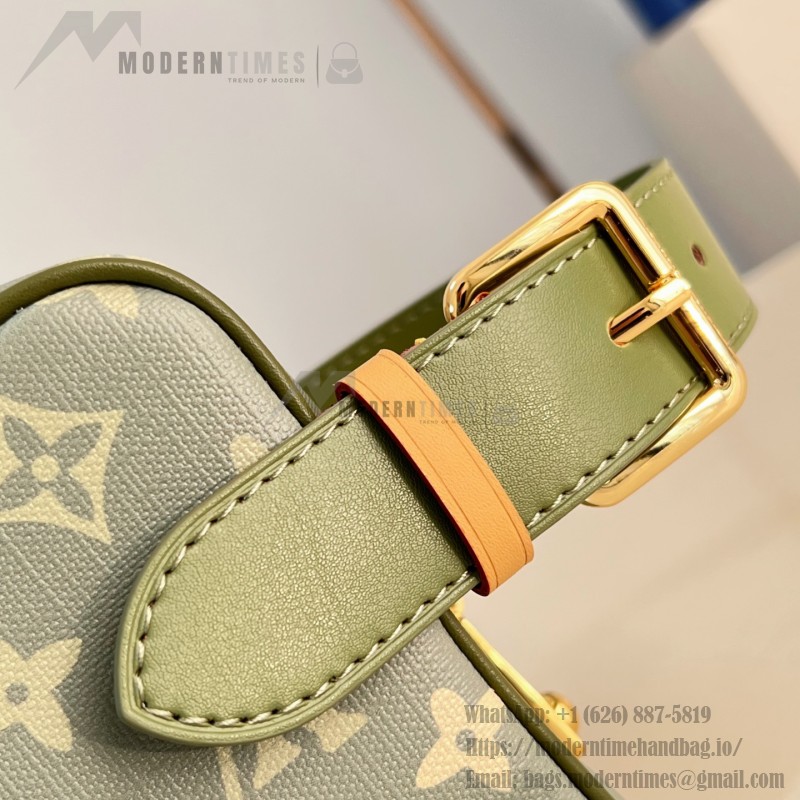 Louis Vuitton Locker Dopp Kit M83112 Monogram Canvas Army Green Toiletry Bag