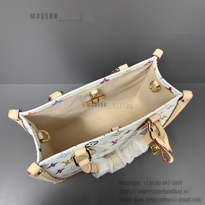 Louis Vuitton OnTheGo PM M27580 multicolor Monogram tote handbag