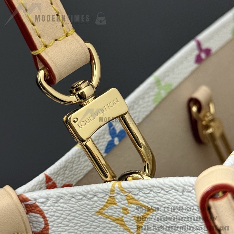 Louis Vuitton OnTheGo PM M27580 multicolor Monogram tote handbag